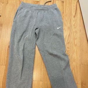 Nike mens grey sweatpants size small
